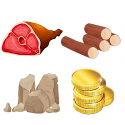 VK : 900M Food/Wood/Stone/Gold [10M Gold & 20M others per day for a total of 30 days]